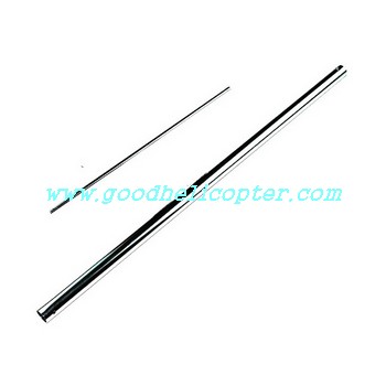 gt8004-qs8004-8004-2 helicopter parts tail big boom + tail pull bar - Click Image to Close